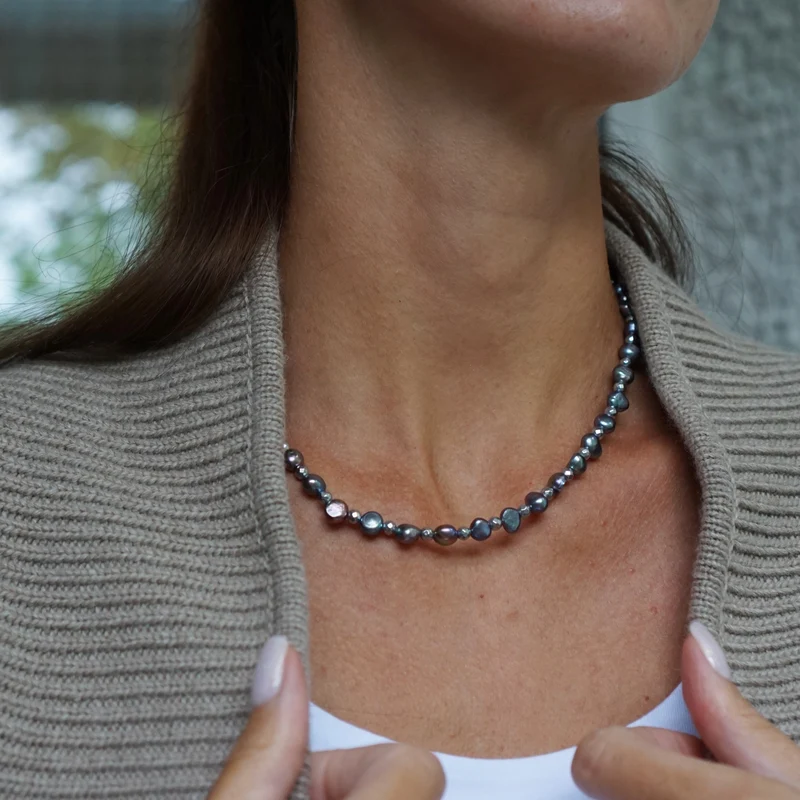 collier "perle noire"