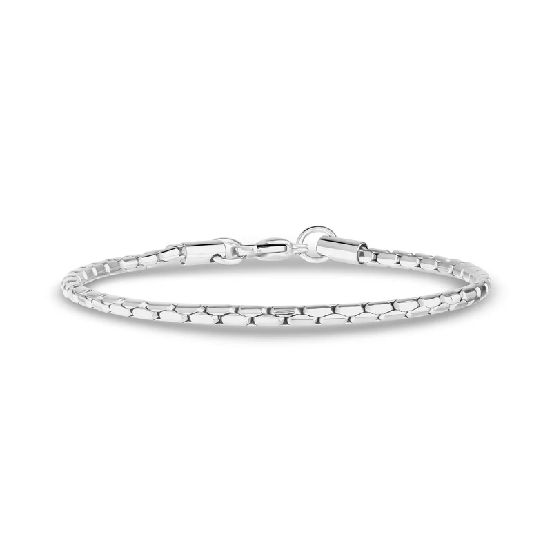 Bracelet en chaîne à mailles serrées Streamline