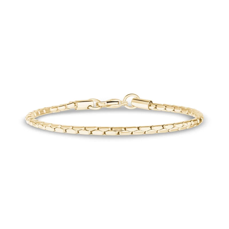 Bracelet en chaîne à mailles serrées Streamline