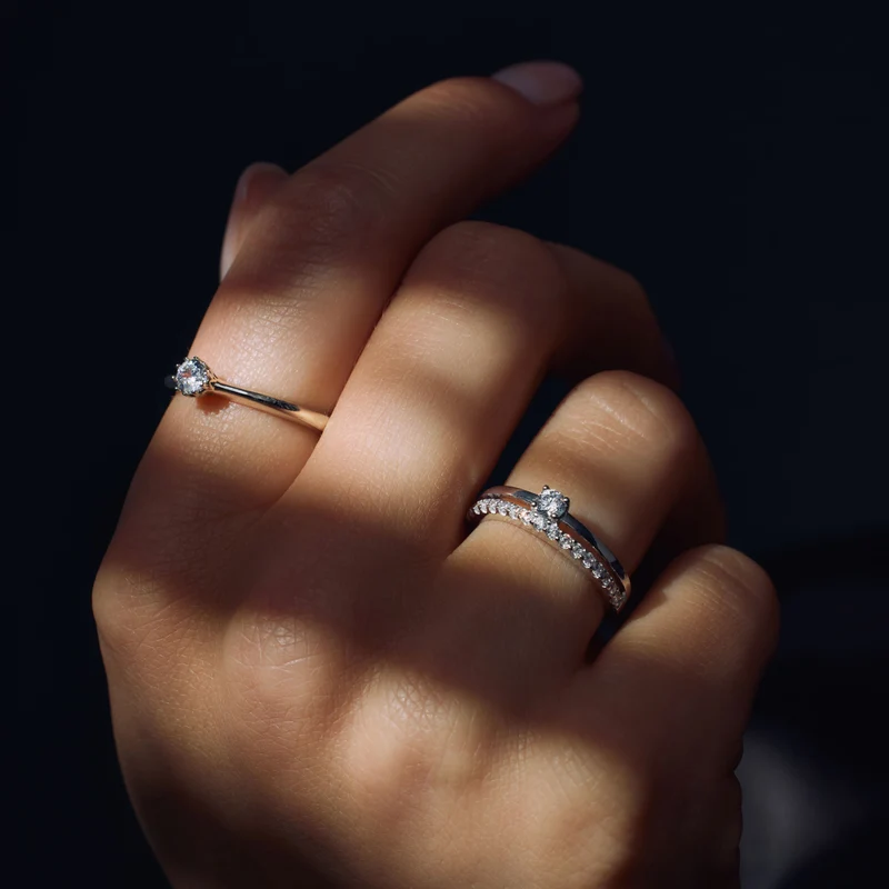 Parte Di Me Cento Luci Femmes Bague Argent PDM33013-60