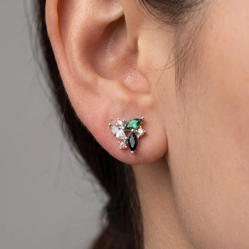 Boucles d'Oreilles Rose
