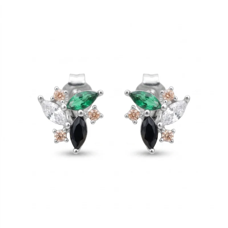Boucles d'Oreilles Rose