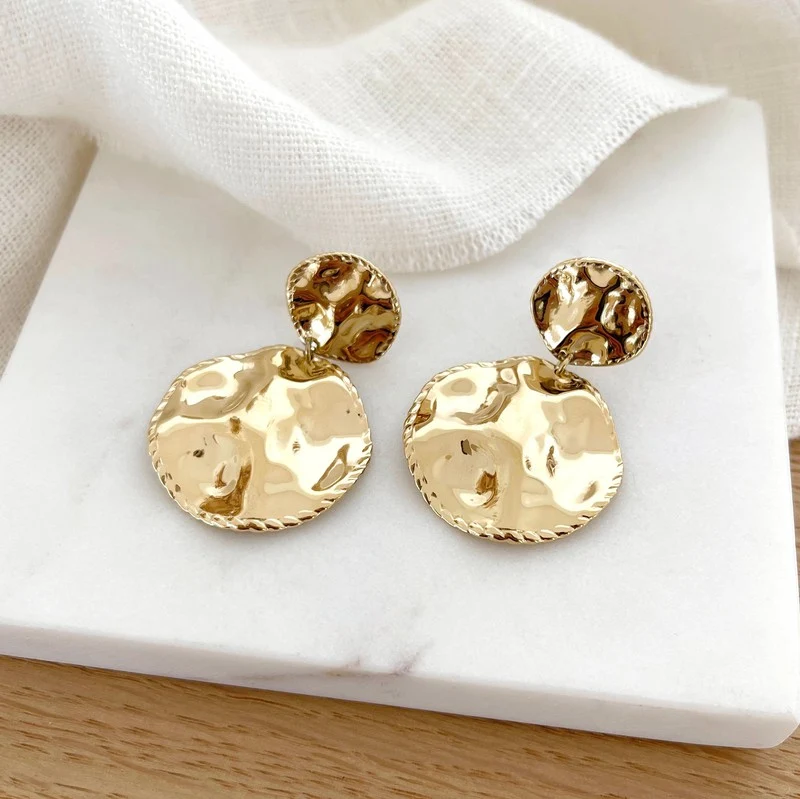 Boucles d'oreilles "Orphéa" acier