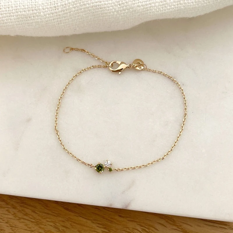 Bracelet "Viana" plaqué or