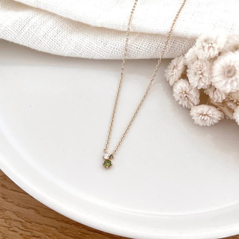 Collier "Viana" plaqué or
