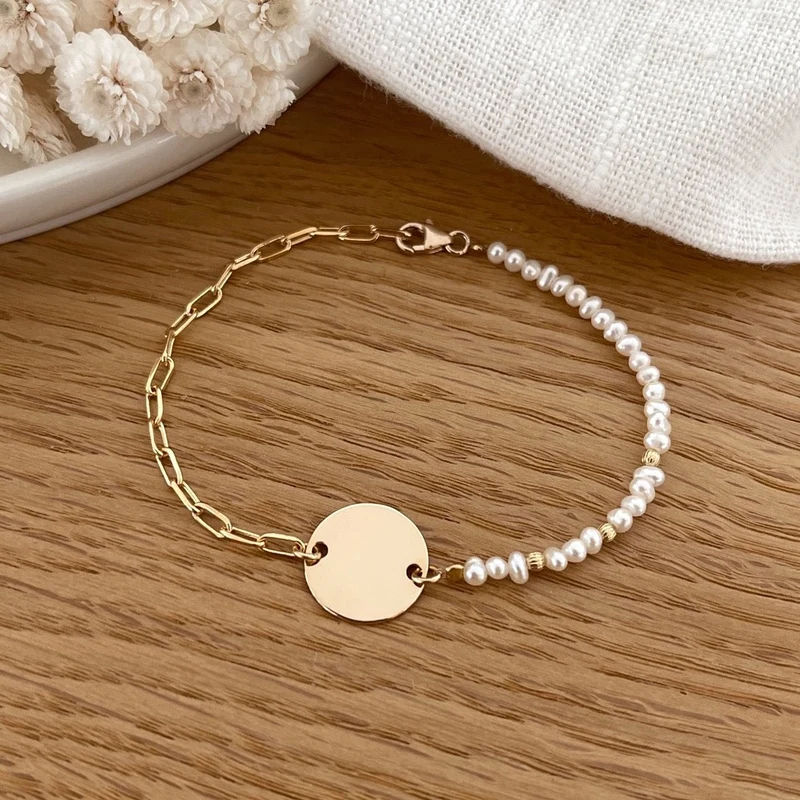 Bracelet "Talia" plaqué or