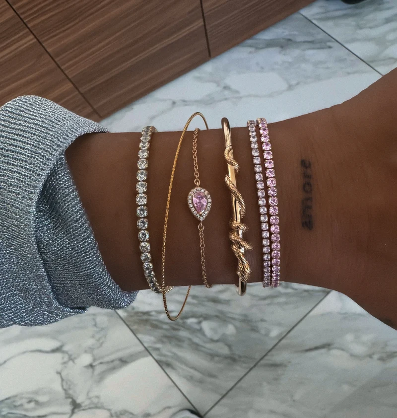 BRACELET "RAJA ROSE"