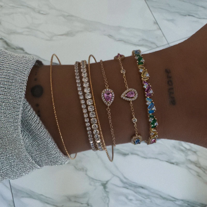 BRACELET "RAJA ROSE"