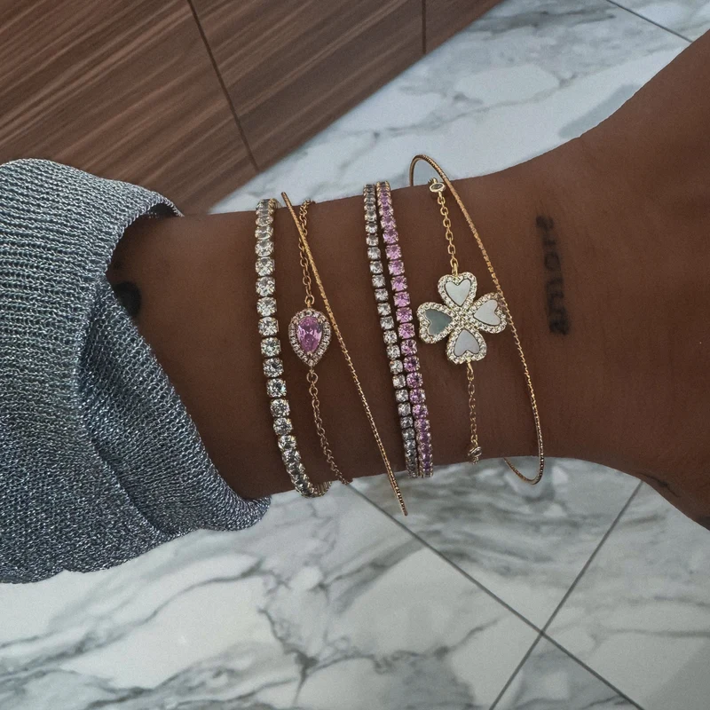 BRACELET "RIVIERA ROSE"