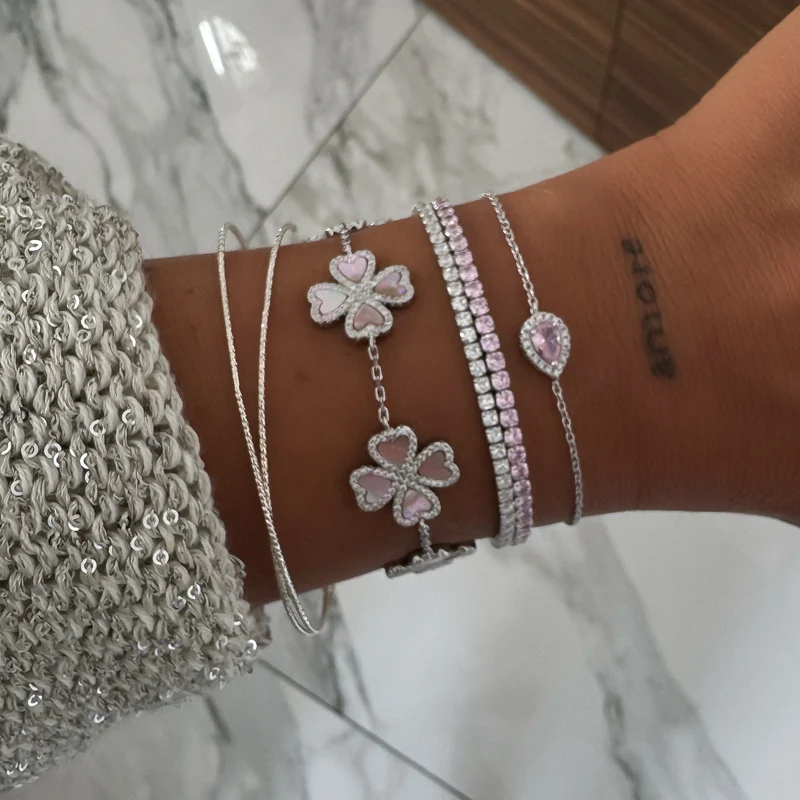 BRACELET "RIVIERA ROSE"