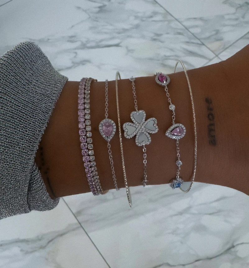 BRACELET "RIVIERA ROSE"