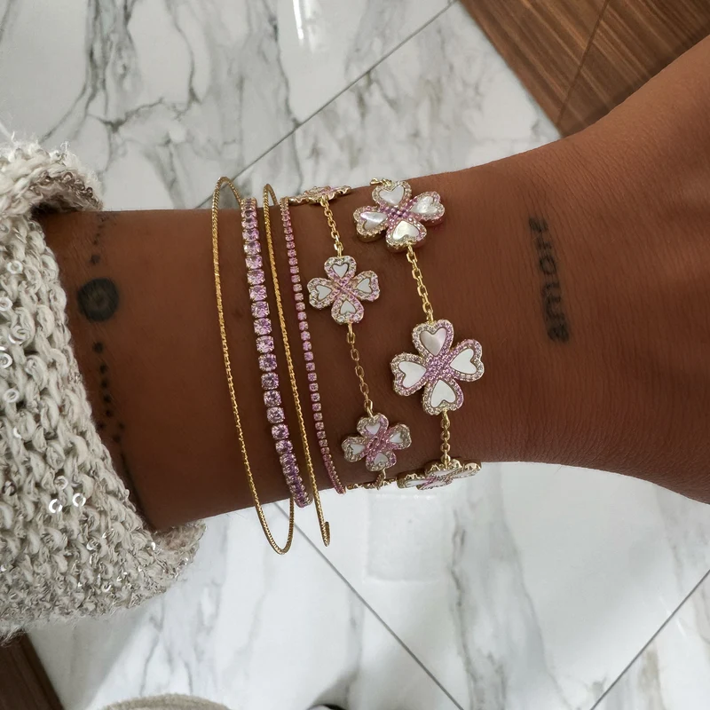 BRACELET "RIVIERA ROSE"