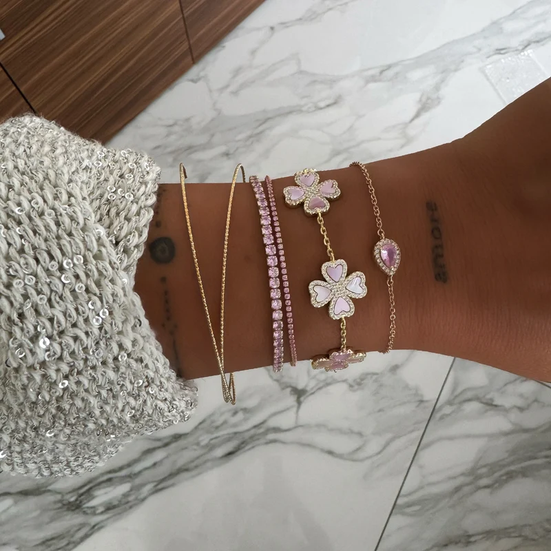 BRACELET "RIVIERA ROSE"