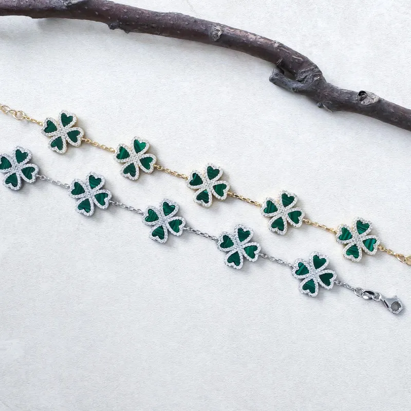 BRACELET "SUCCESS 5 MALACHITE"