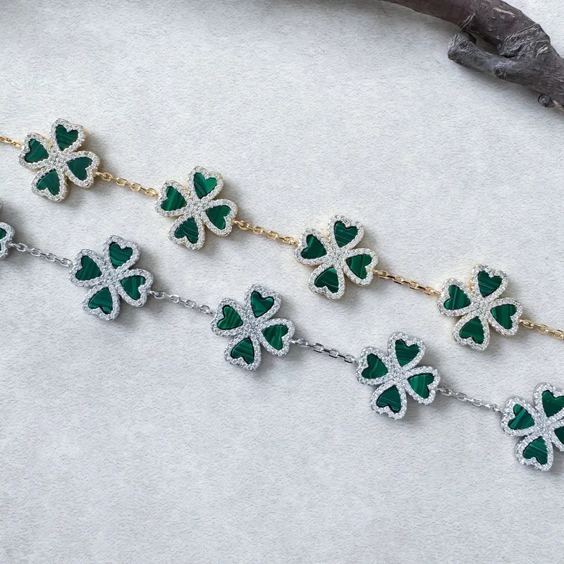 BRACELET "SUCCESS 5 MALACHITE"