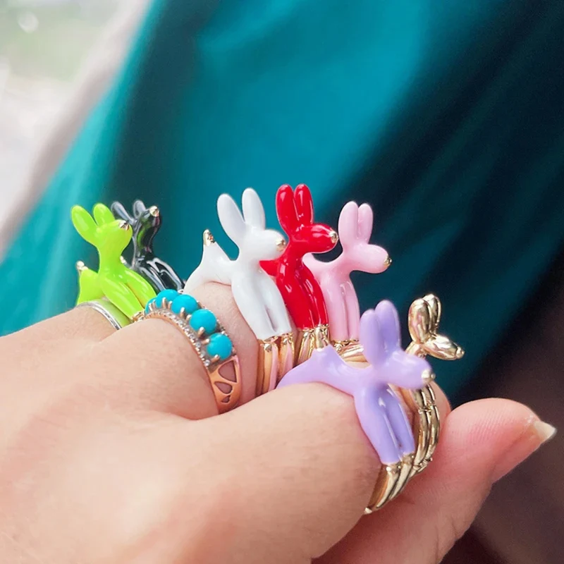 Bague Chien Ballon