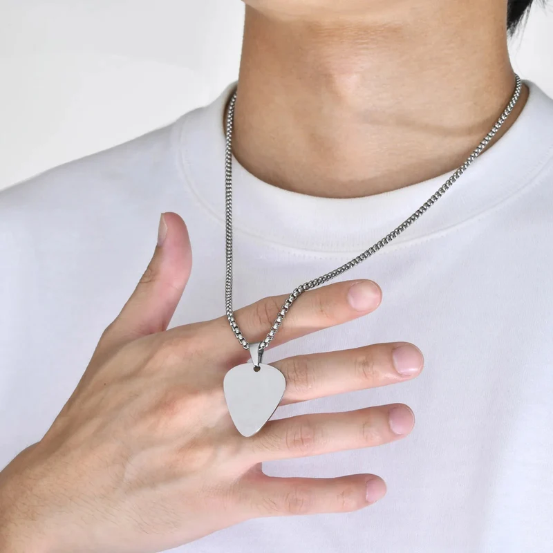 Collier avec Médiator Argent