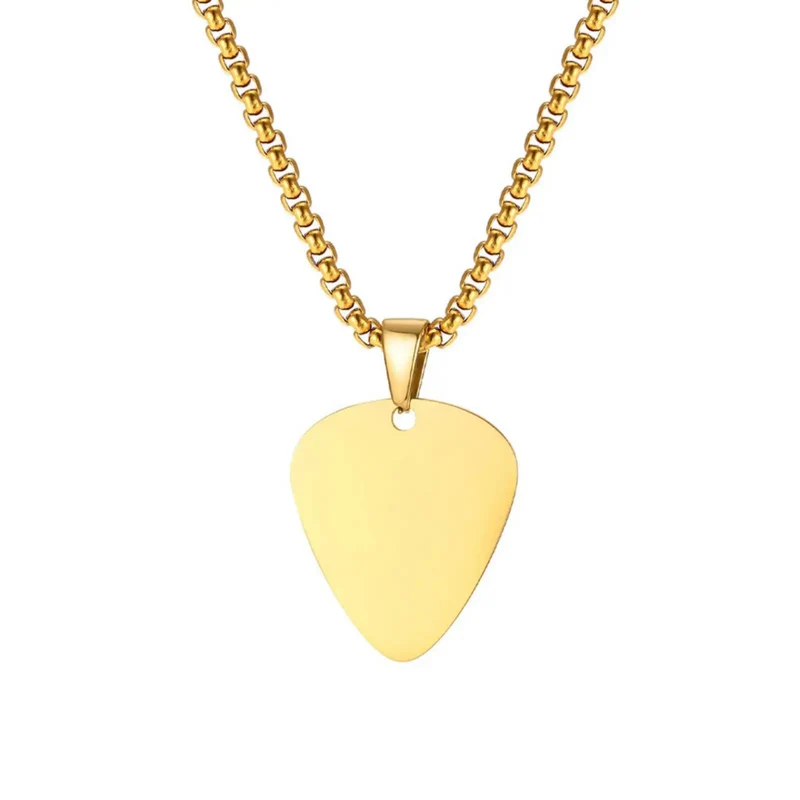 Collier avec Médiator Or