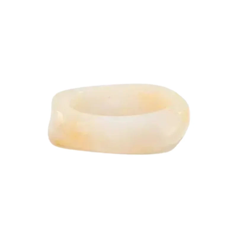 Bracelet Résine Ivoire Effet Pierre