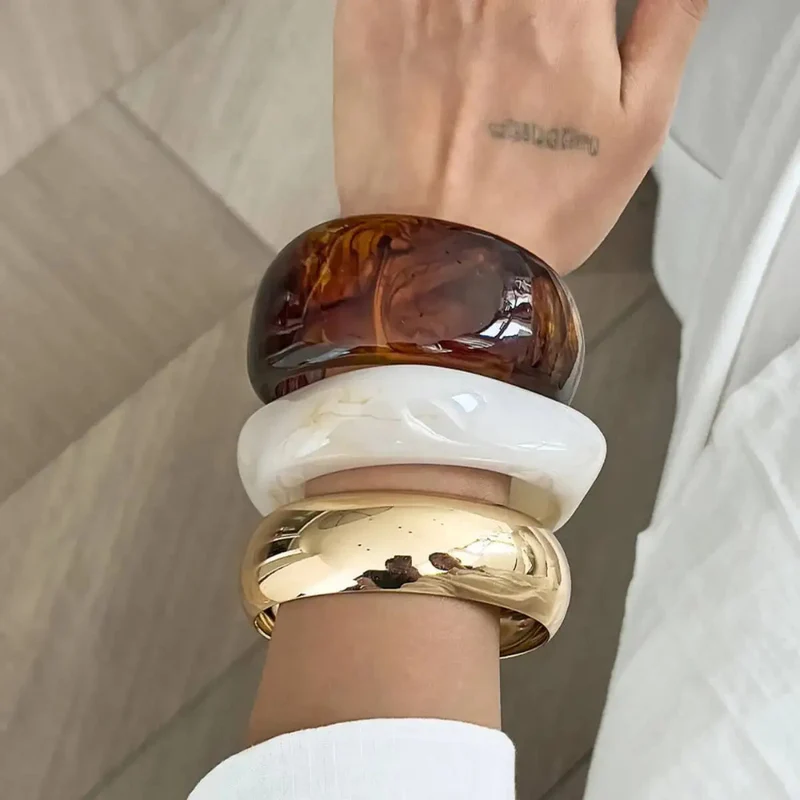 Set 3 Bracelets Manchettes