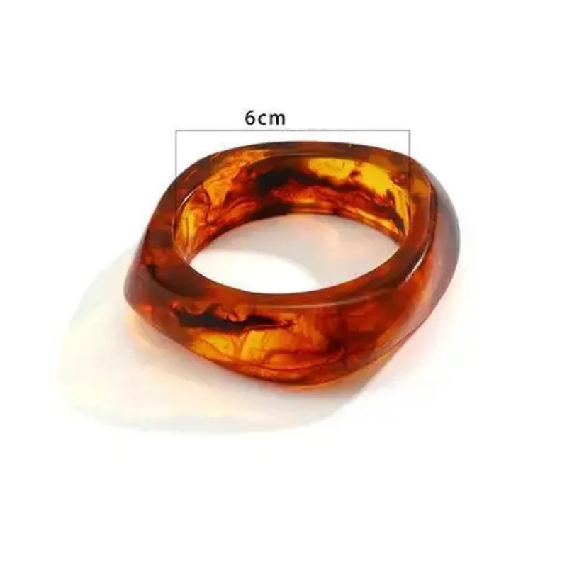 Bracelet Résine Ambre