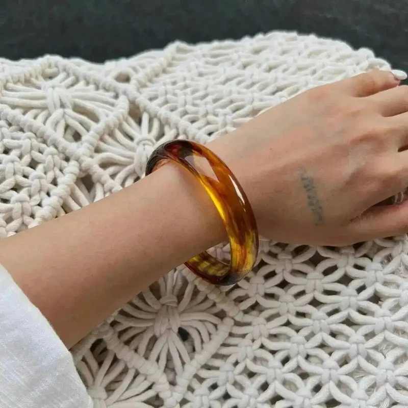 Bracelet Résine Brun