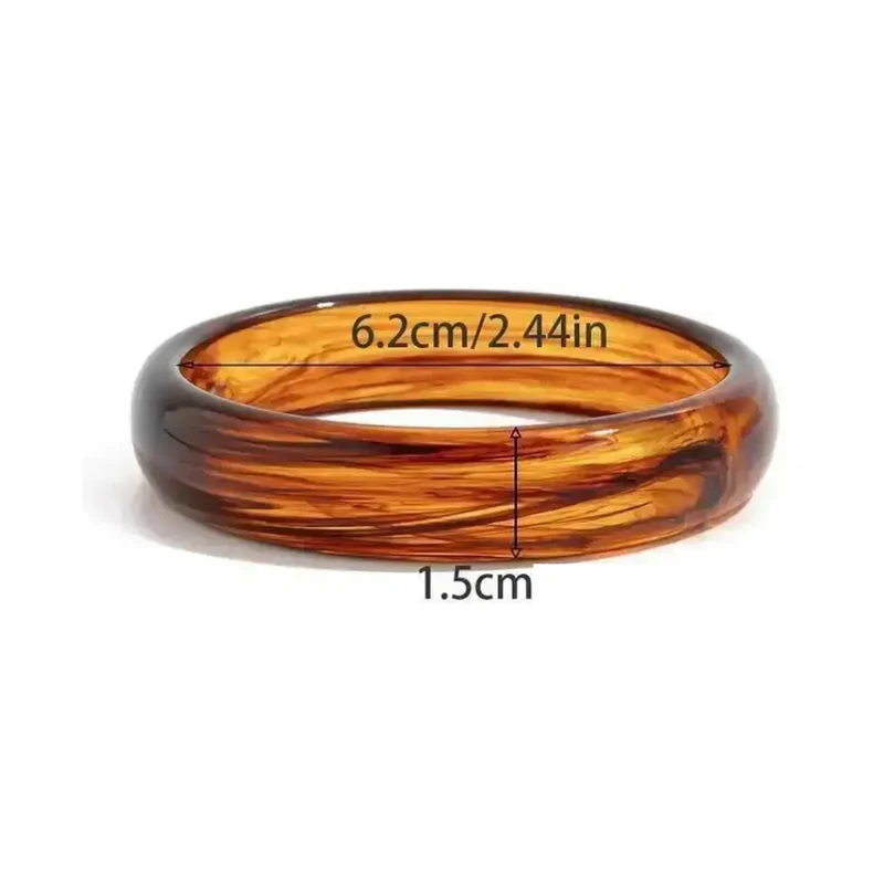 Bracelet Résine Brun