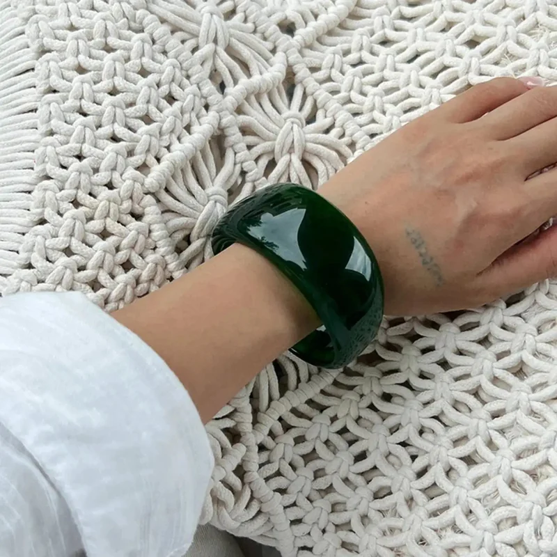 Bracelet Résine Vert