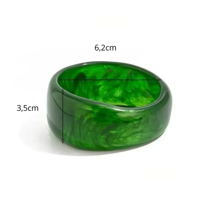 Bracelet Résine Vert