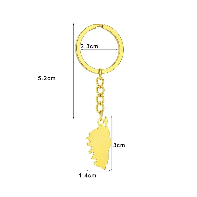 Porte-Clé pendentif Corse