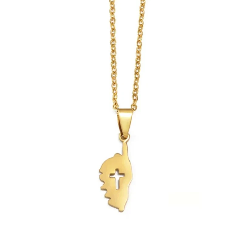 Pendentif Corse Croix