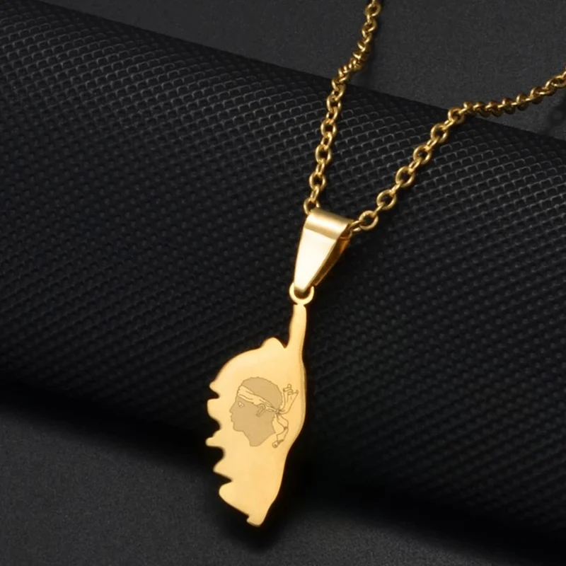 Collier Corse Acier Inoxydable