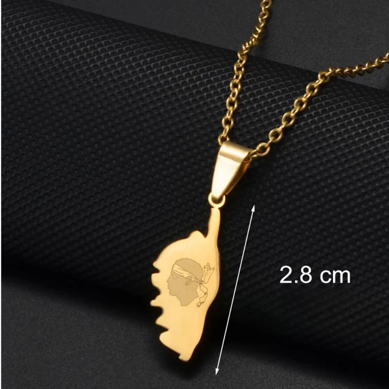Collier Corse Acier Inoxydable