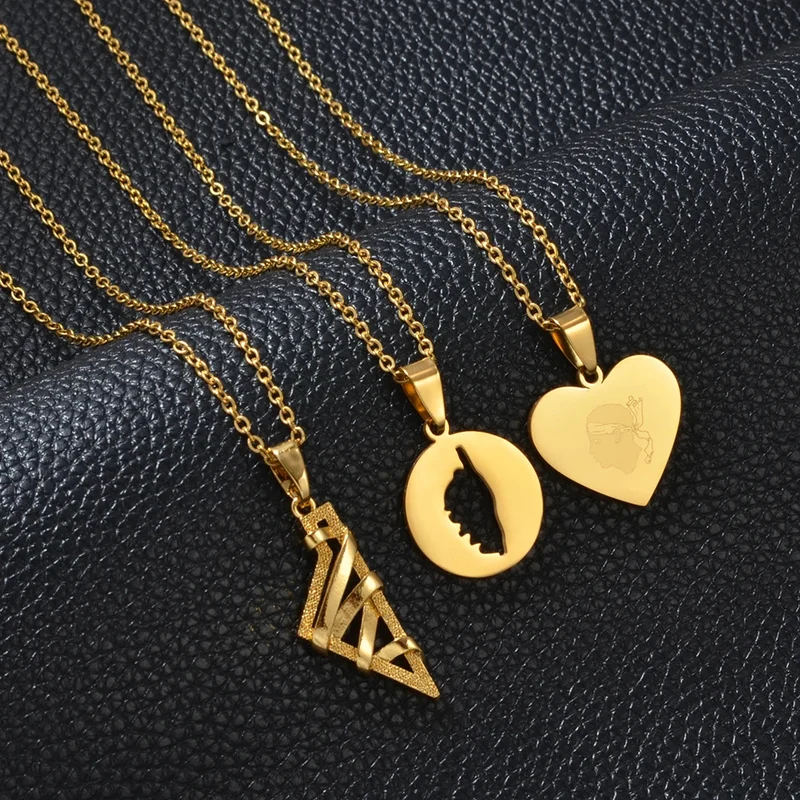 Collier Breloque Corse