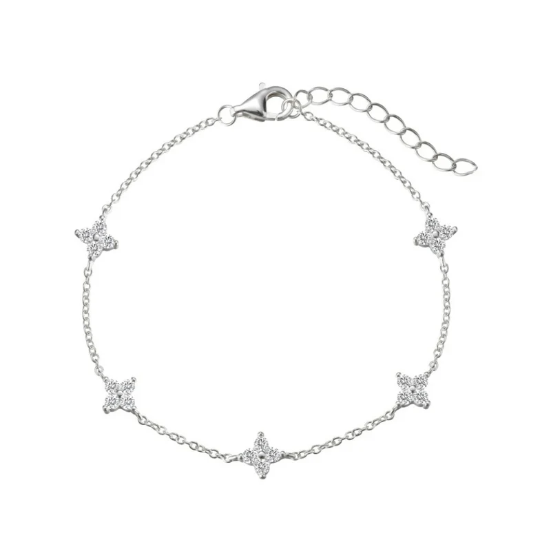 Bracelet Étoile Argenté