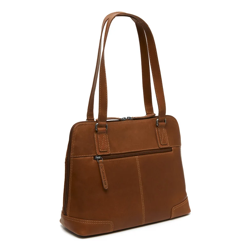 The Chesterfield Brand Belgrado Leather Cognac Shoulder Bag C48.134031