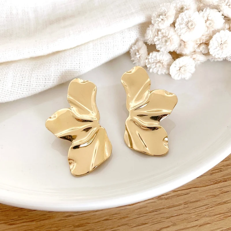 Boucles d'oreilles "Mado" acier