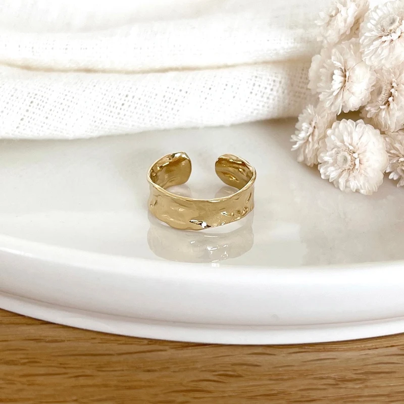 Bague "Ays" acier