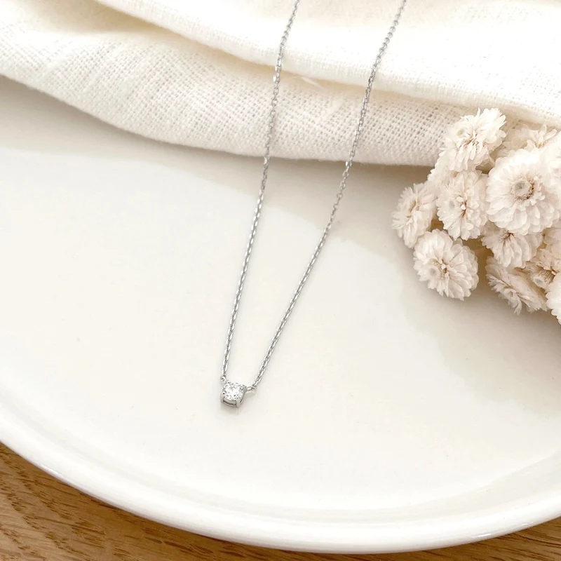 Collier "Dani" argent