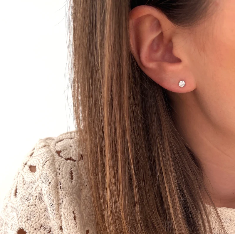 Boucles d'oreilles "Dani" argent
