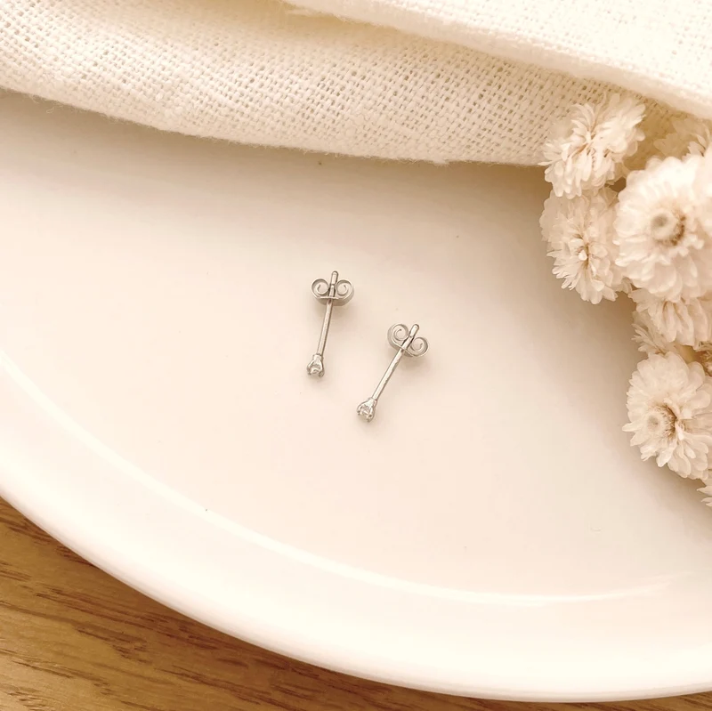 Boucles d'oreilles "Dani" argent
