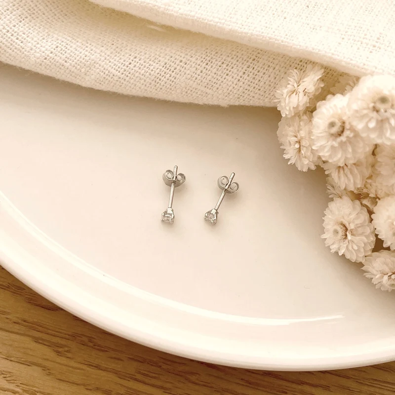 Boucles d'oreilles "Dani" argent
