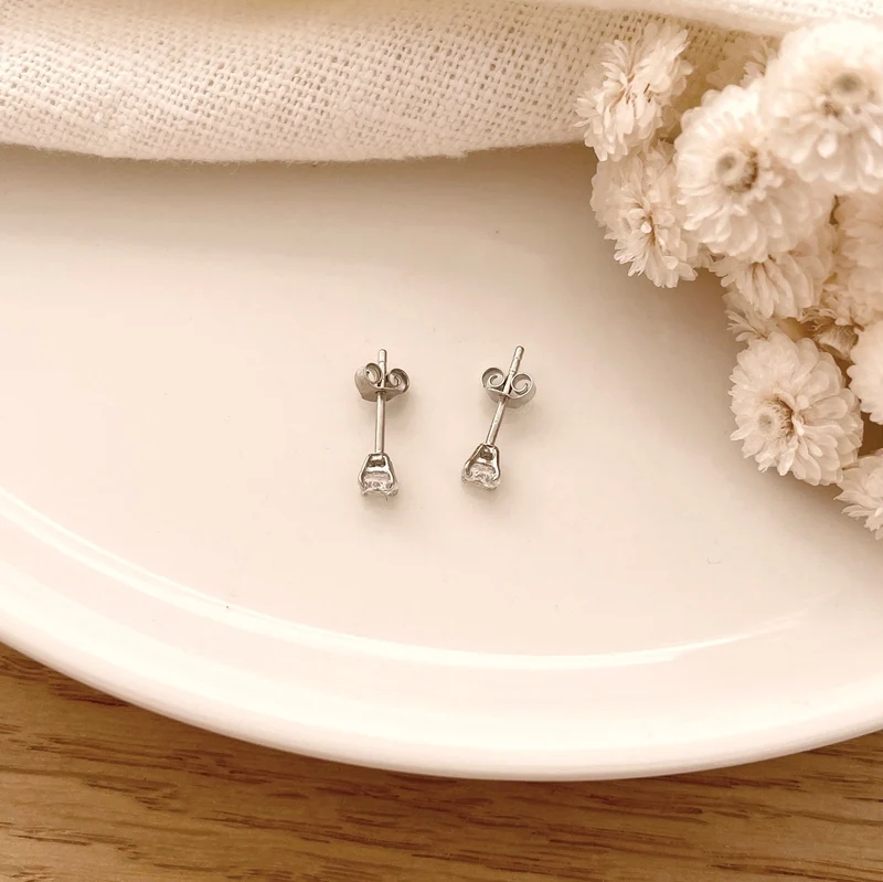 Boucles d'oreilles "Dani" argent
