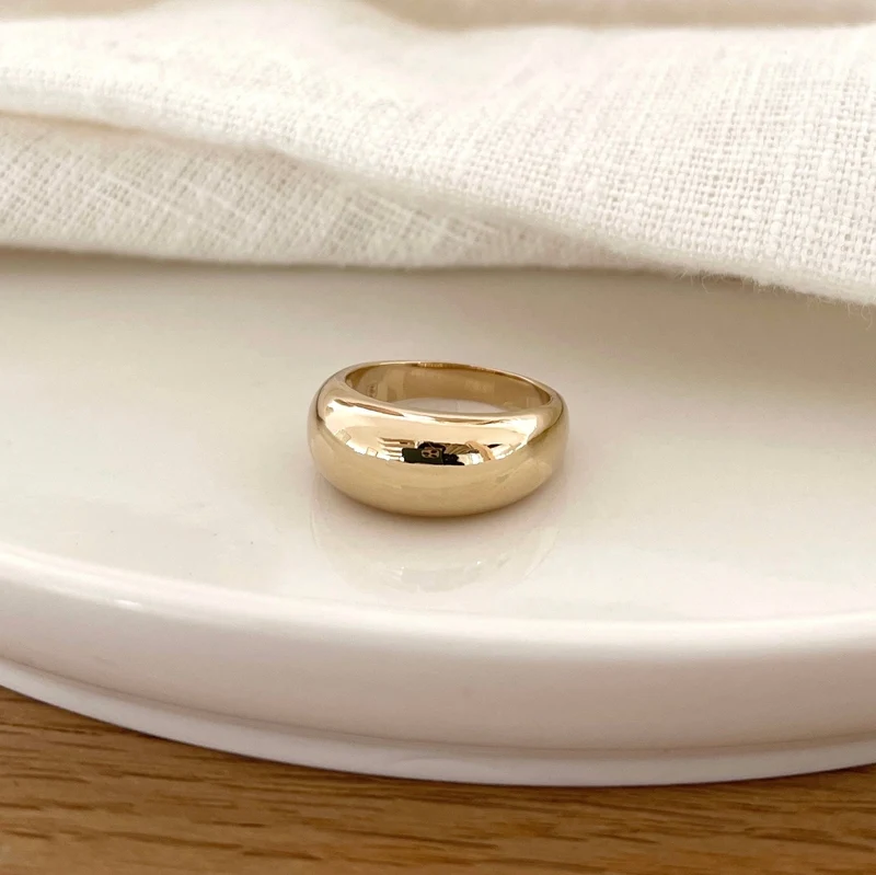 Bague "Annabelle" plaqué or