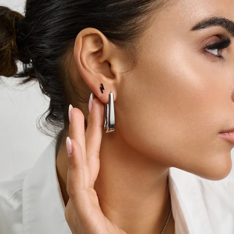 Boucles d'oreilles Modern Curve