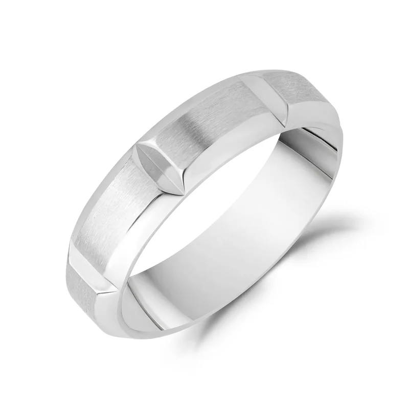 Contemporary Beveled Edge Jonc