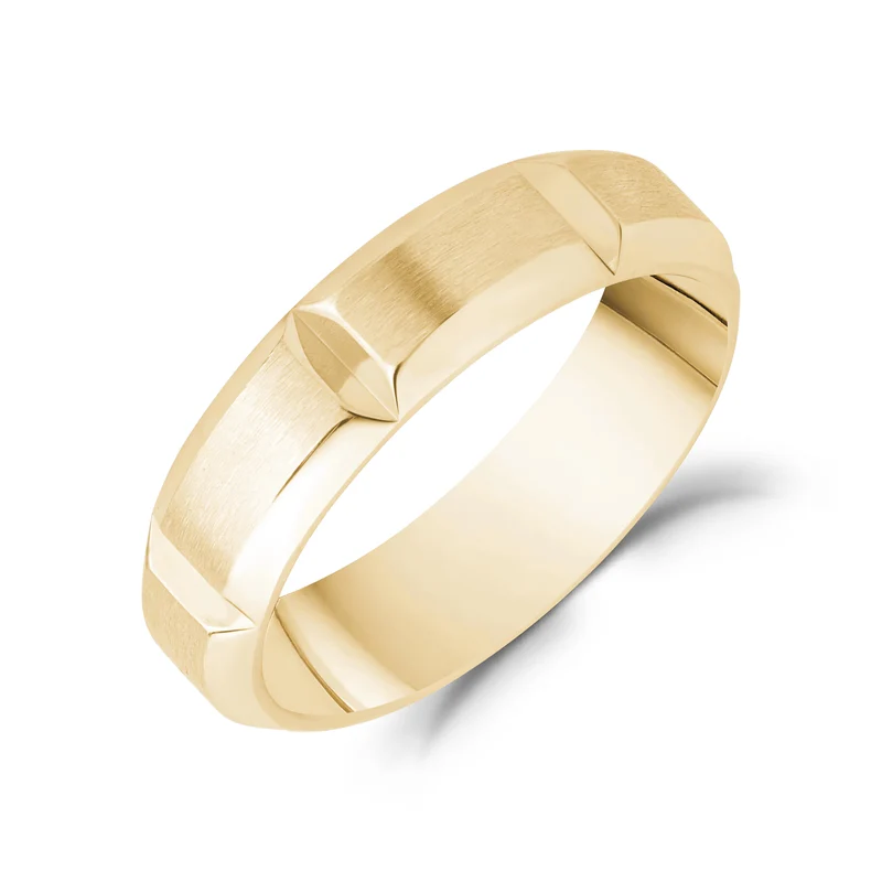 Contemporary Beveled Edge Jonc