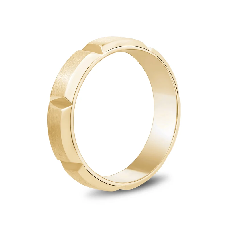 Contemporary Beveled Edge Jonc
