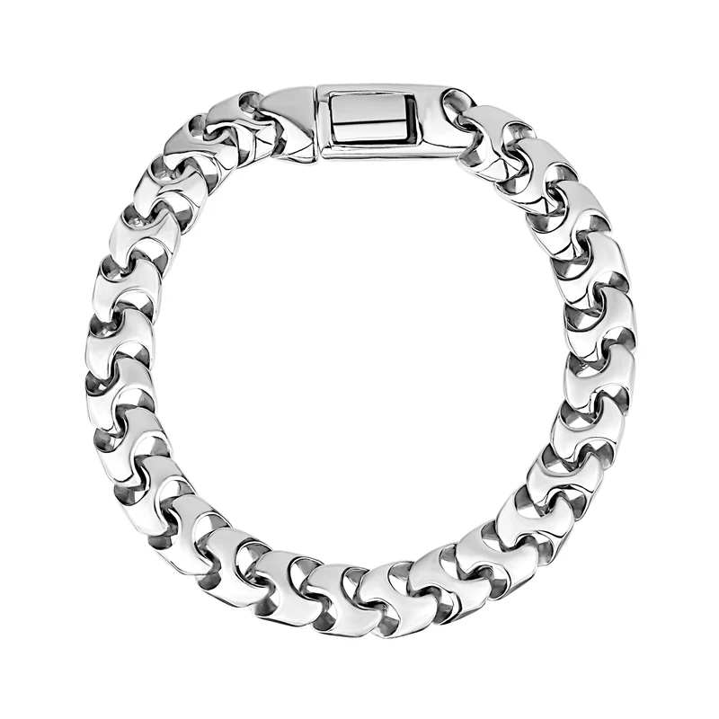 Bracelet à maillons contemporain