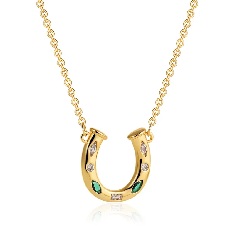 Collier Fer à Cheval Luxe
